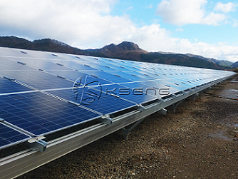 Kseng は、日本の 9MW 太陽光発電所に地上設置型システムを供給しました
