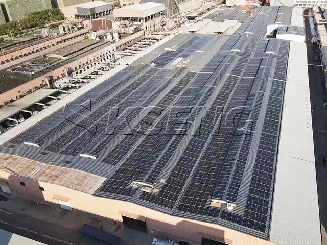 5.8MW - 中国の屋上太陽光発電所
