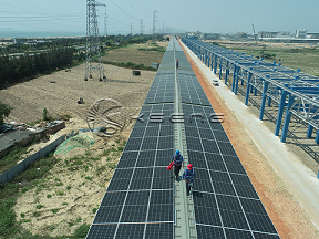 中国の10.27MWの分散型太陽光発電所にKsengソーラーラッキングが選ばれる
